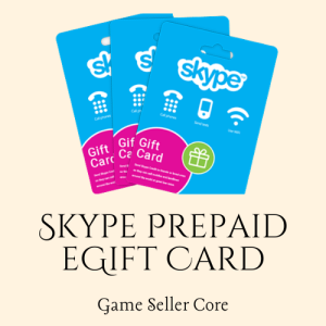 Skype Prepaid eGift Card