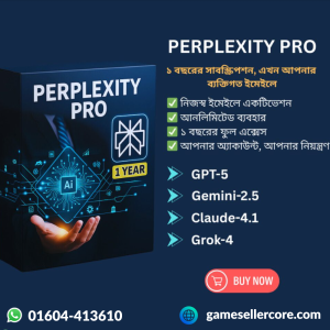 Perplexity AI Pro – ১ বছরের সাবস্ক্রিপশন এখন আপনার নিজস্ব ইমেইলে!