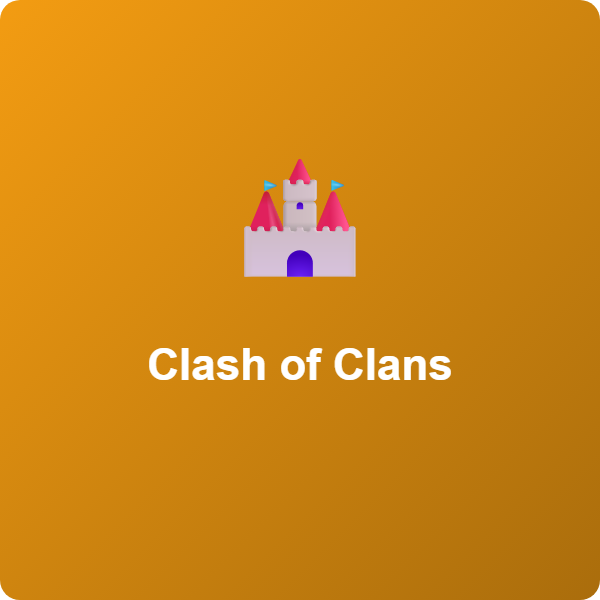 Clash of Clans Gems Top Up