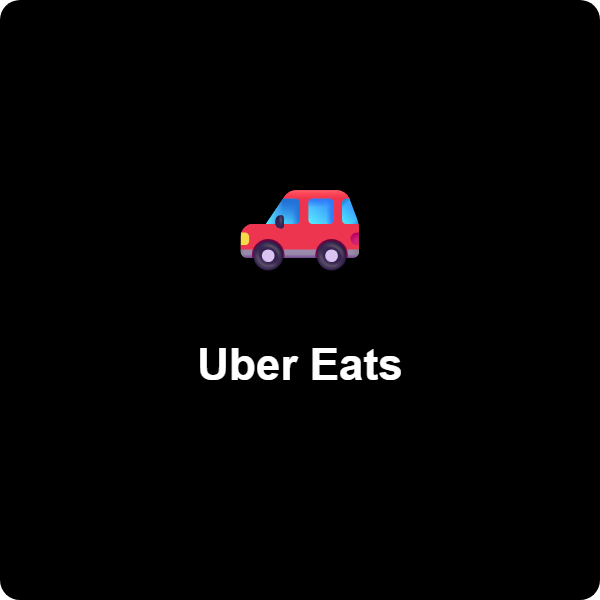 Uber Eats Gift Card (US)